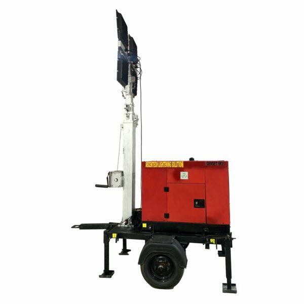 Ascentech Portable Emergency Lighting System Tower Type AC Genset - Image 2