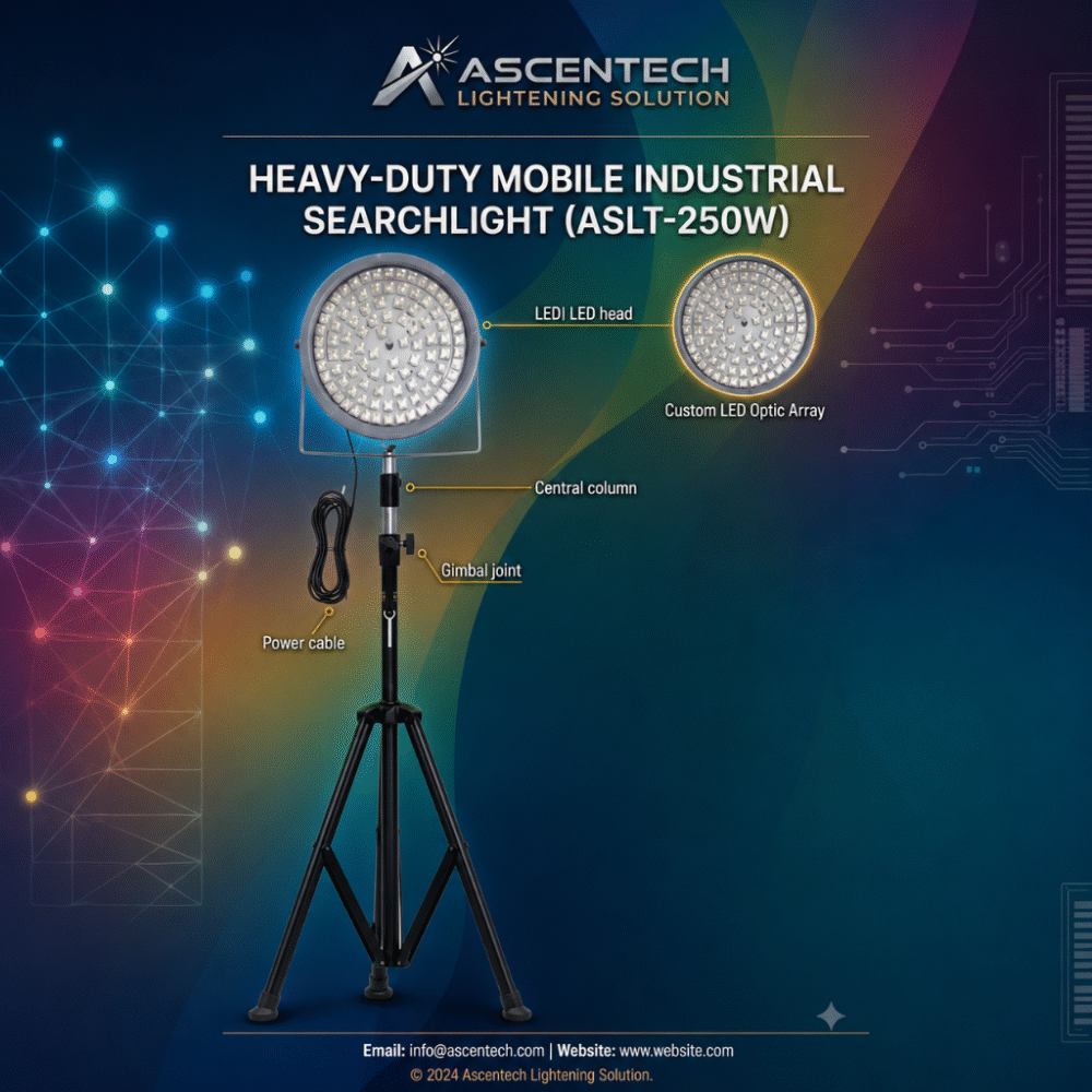 Ascentech Highbay Light with Tripod Stand