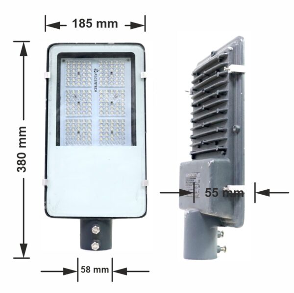 LED Street Light CE Glass Model 150W - Image 5