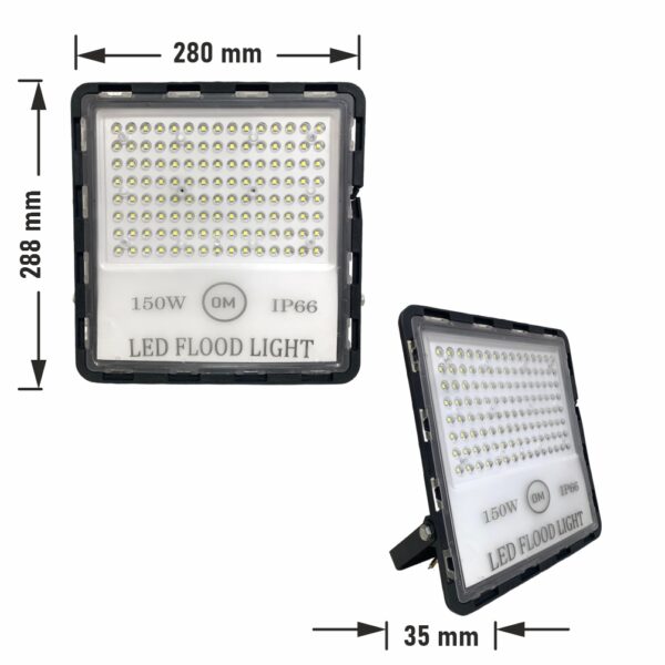 OM LED Flood Light 100W - 150W Locking Model - Image 4