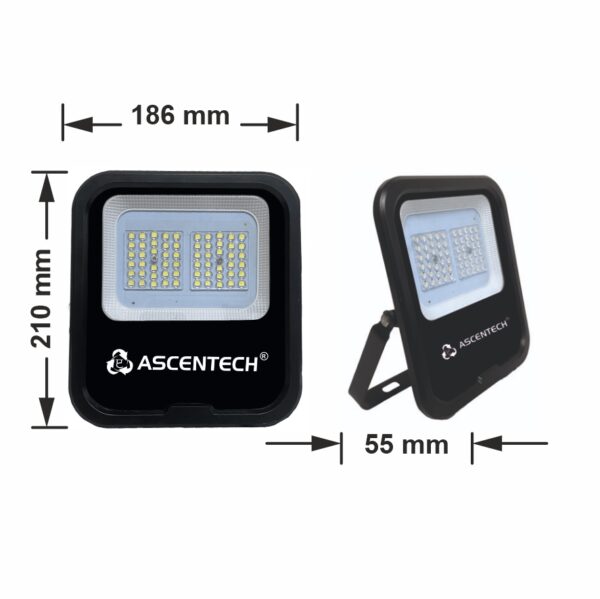 Ascentech New Glass Model Flood Light 50W - Image 4