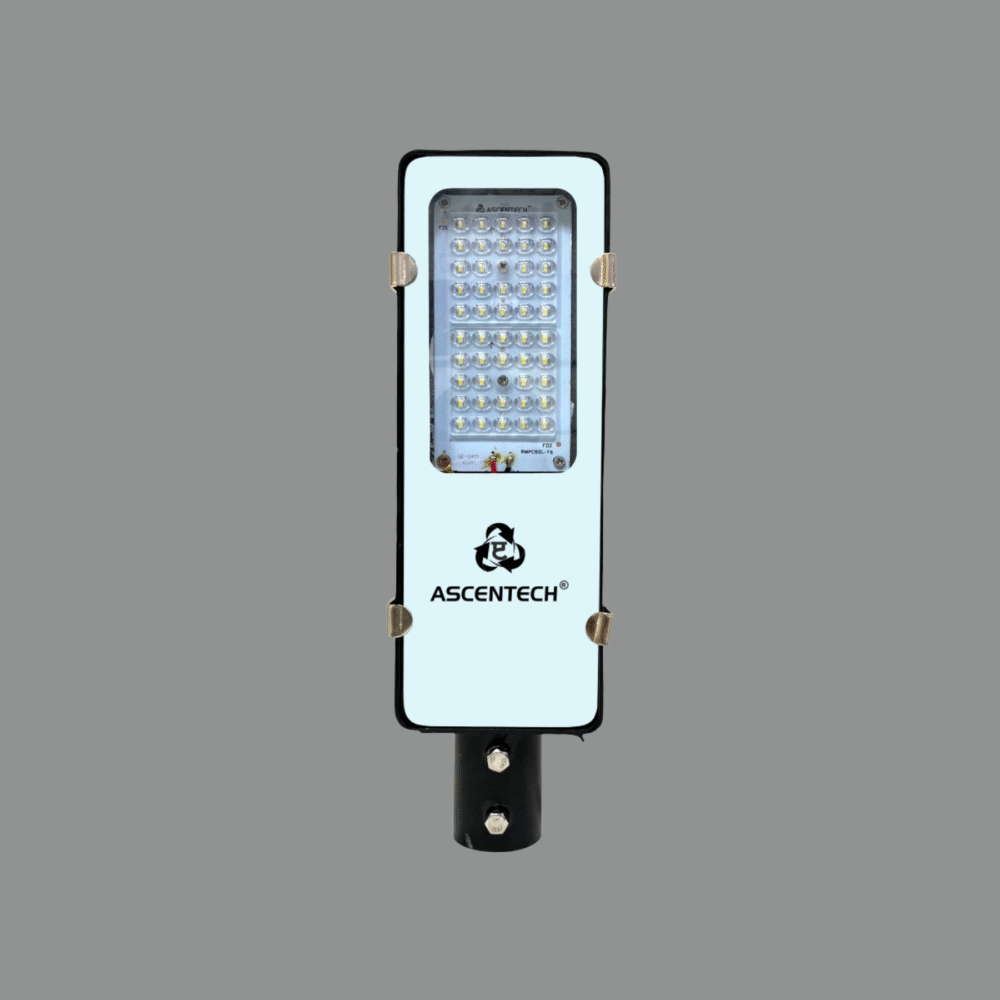 Ascentech LED Street Light 24W - 60W OM 1 Glass Model