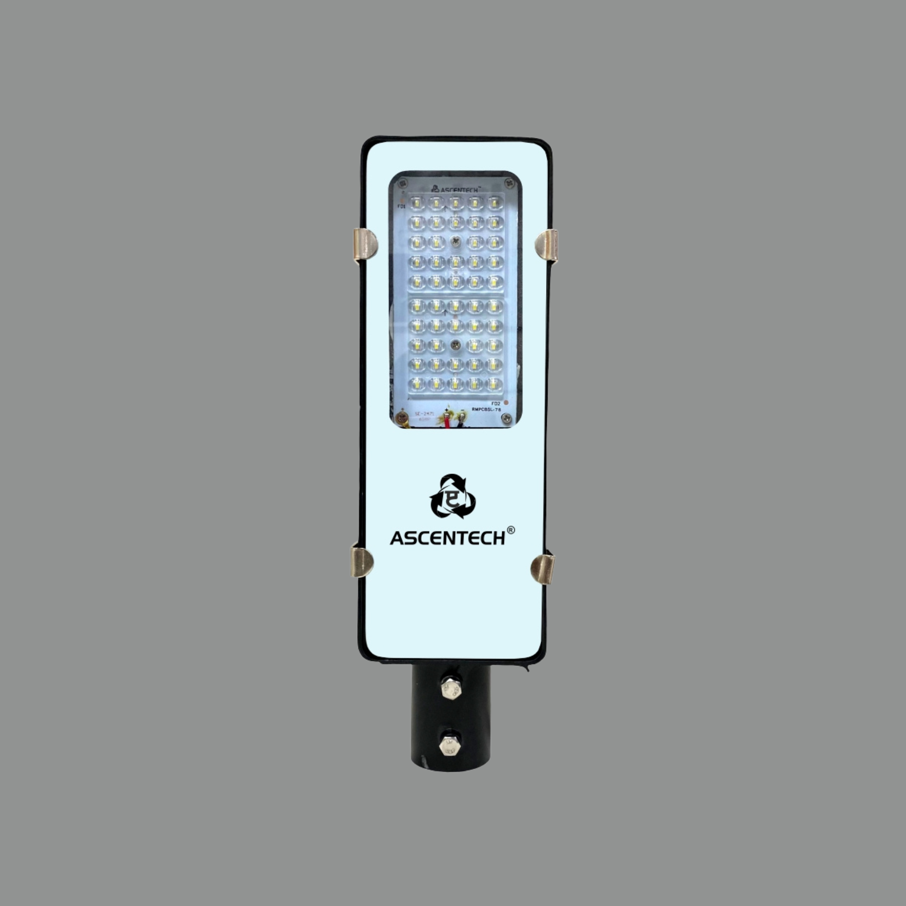 Ascentech LED Street Light 24W - 60W OM 1 Glass Model