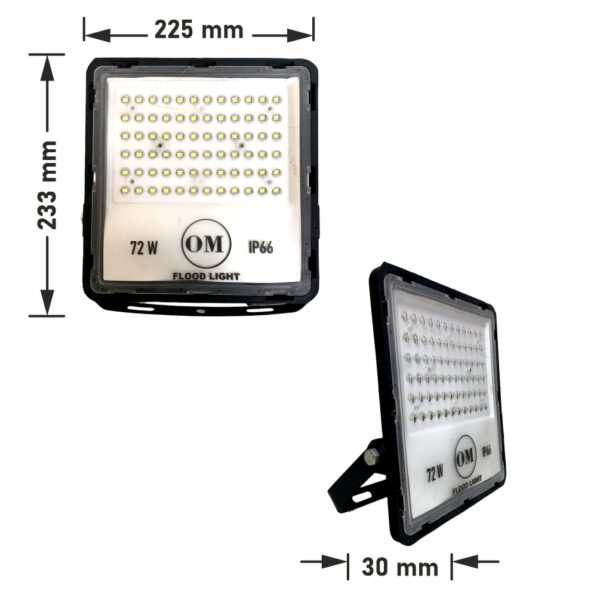 OM LED Flood Light 70W Locking Model - Image 4