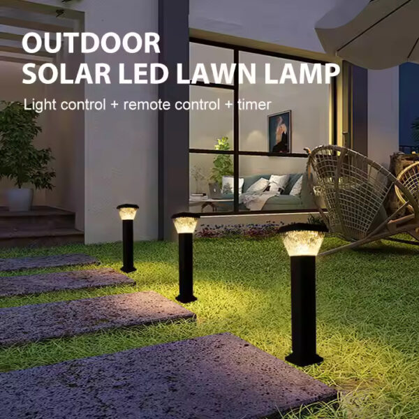 Ascentech Solar Bollard Light - Image 5