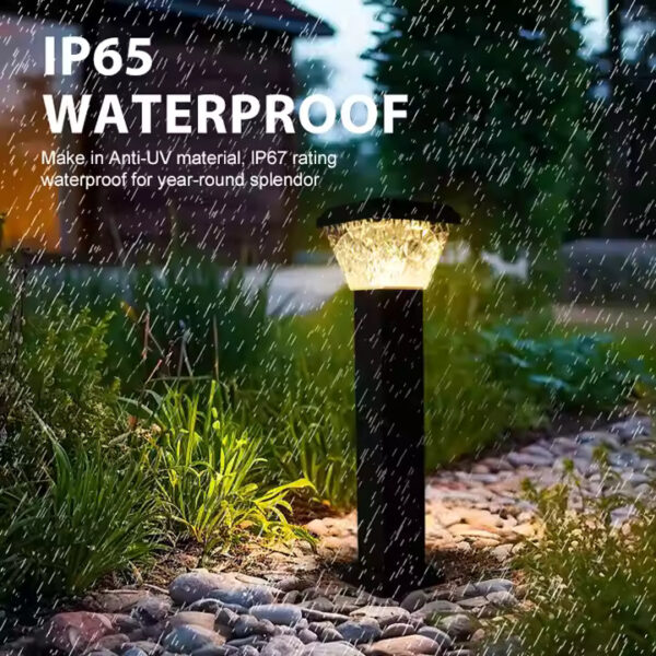 Ascentech Solar Bollard Light - Image 4