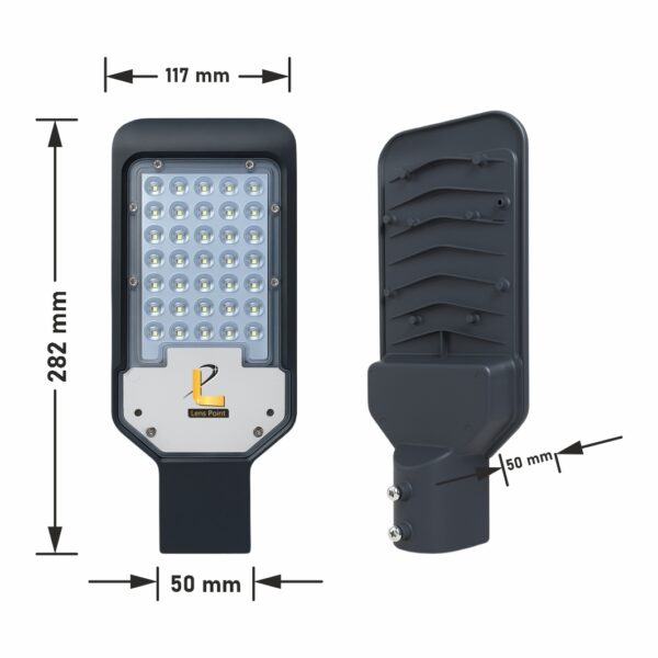 Ascentech Lens Street Light 36W - Image 2