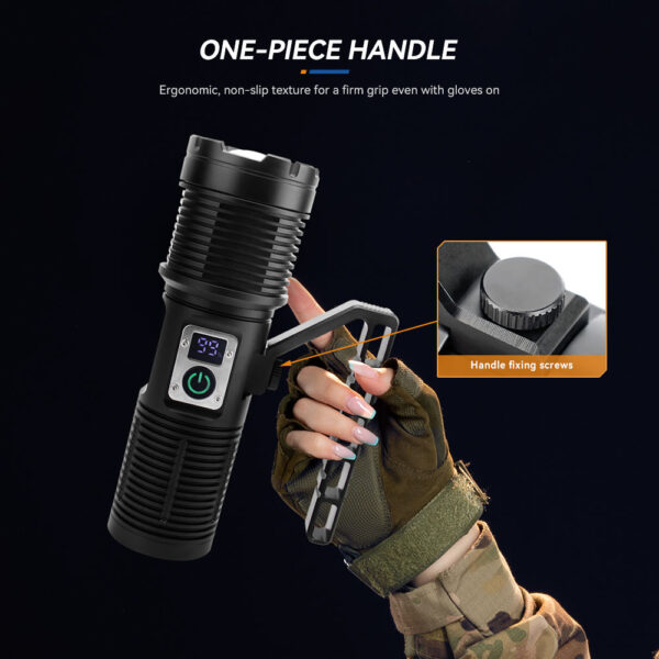 Hand Torch Mini Metal (FGHH-MFSEARCHLIGHT-139) - Image 4