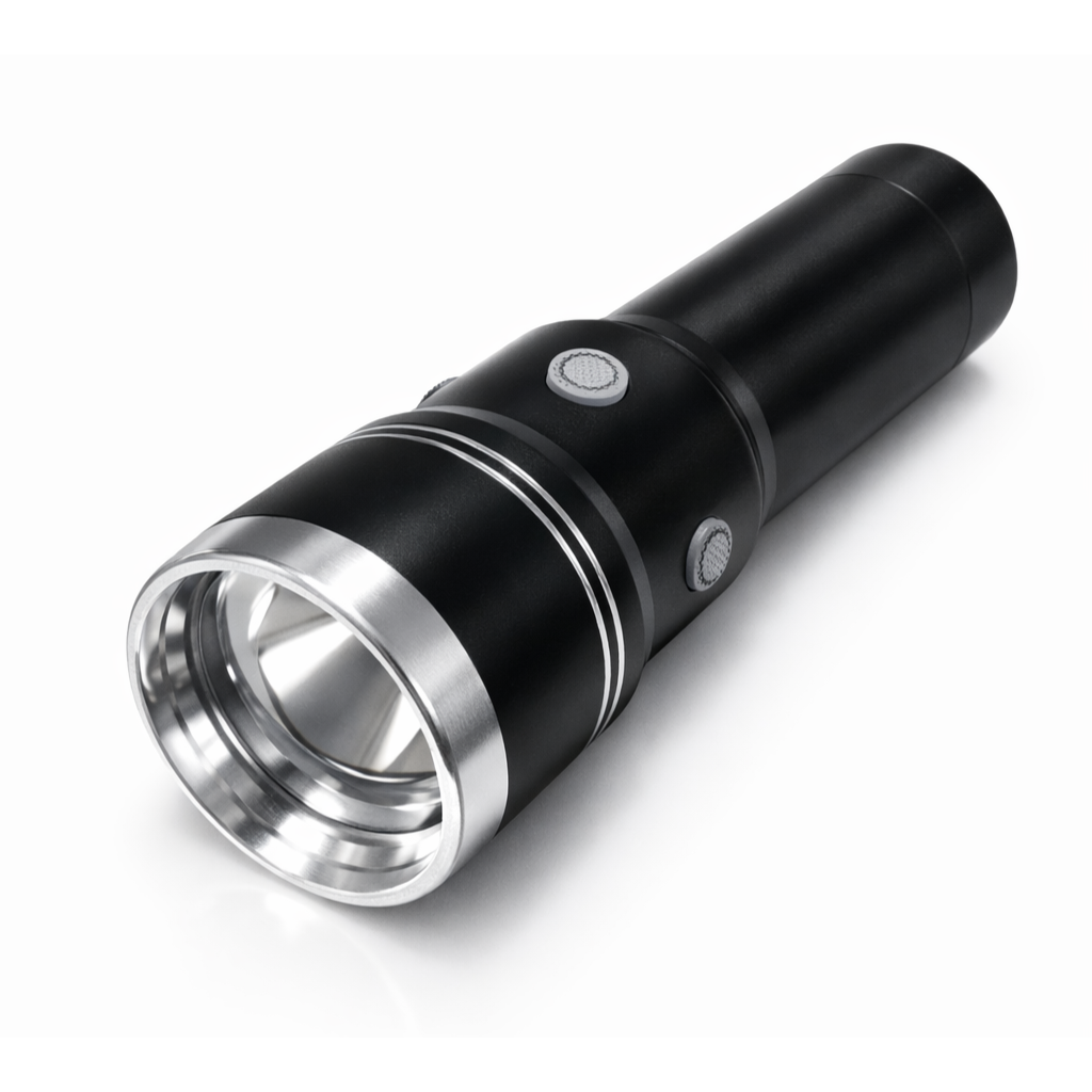 Tricolor Torch Light Small Metal(FGHH-TRICOLOR)