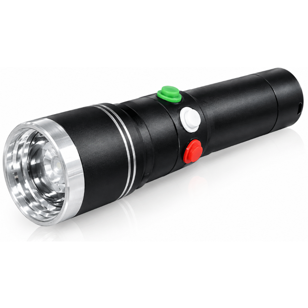 Tricolor Torch Light Small Metal (FGHH-TRICOLOR)